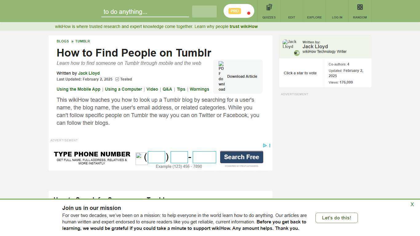 How to Find People on Tumblr: 12 Steps (with Pictures) - wikiHow