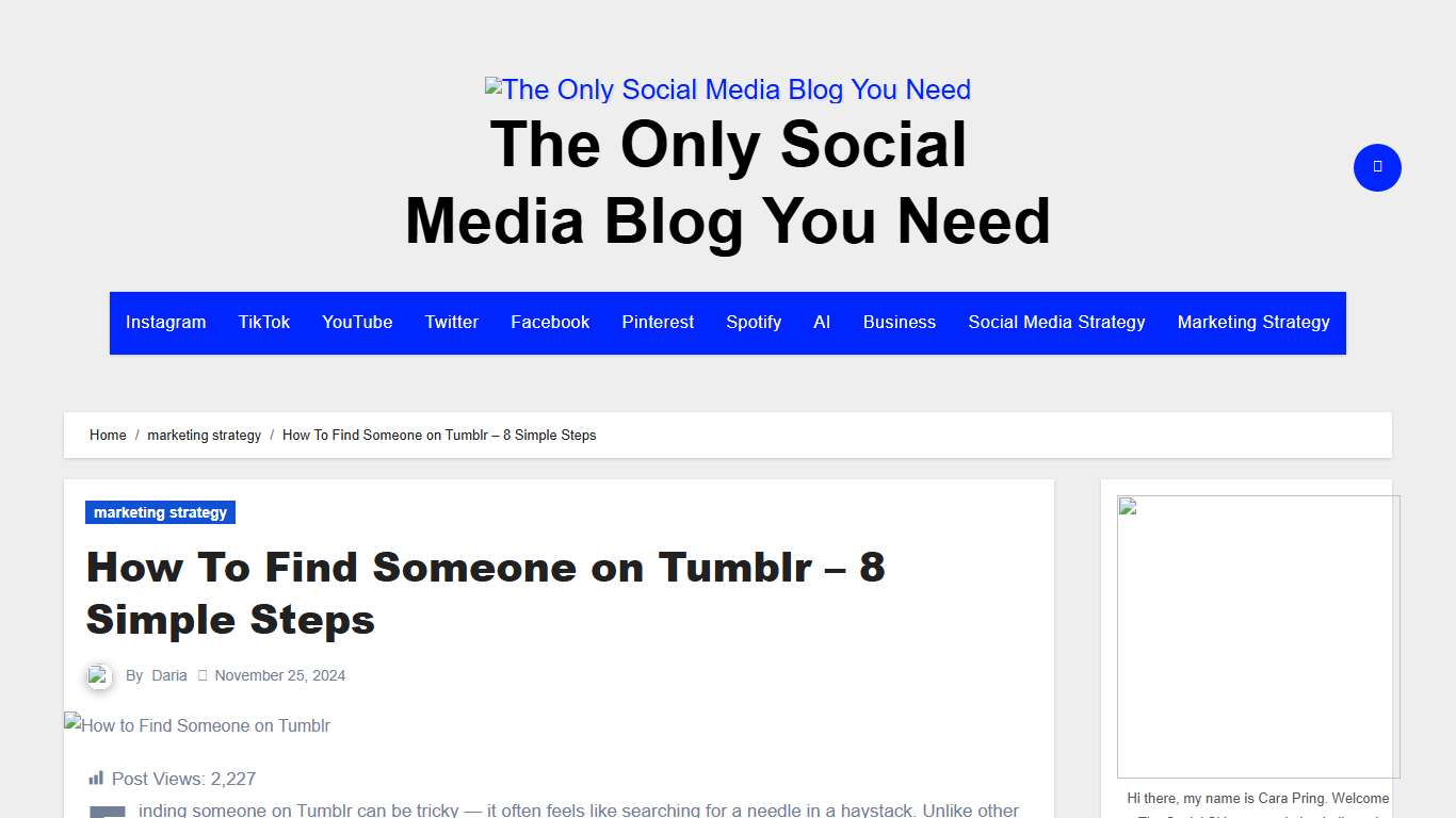 How To Find Someone on Tumblr - 8 Simple Steps - The Only Social Media Blog You Need